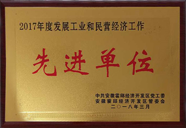 先进单元荣誉（子公司）